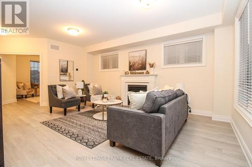 606 Wedlock Lane, Peterborough (Northcrest), ON - Indoor Photo Showing Living Room With Fireplace