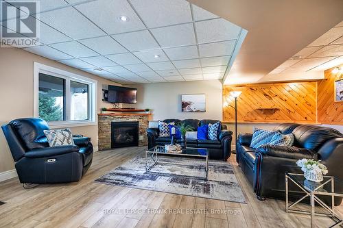 25 Shelley Drive, Kawartha Lakes, ON - Indoor Photo Showing Other Room With Fireplace