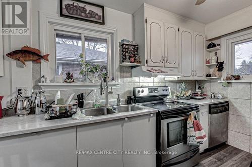 31 Stevenson Avenue, London, ON - Indoor Photo Showing Kitchen With Double Sink