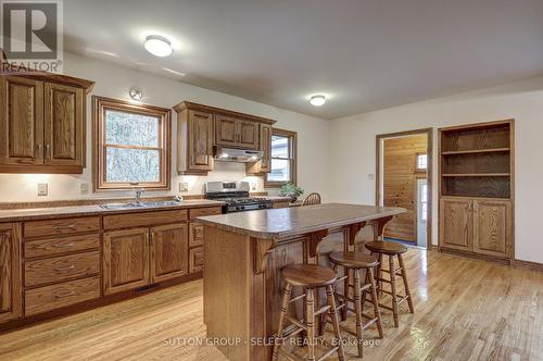 1 Howard Street W, Bluewater (Bayfield), ON - Indoor Photo Showing Kitchen With Double Sink