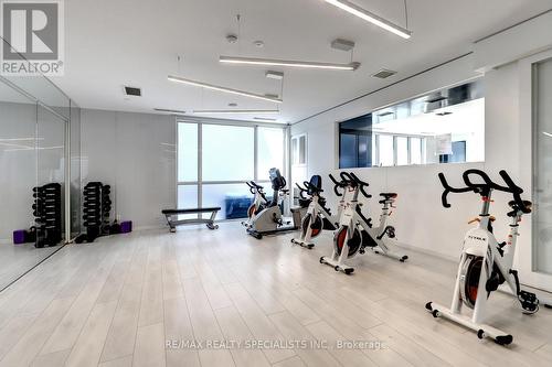 706 - 56 Annie Craig Drive, Toronto, ON - Indoor Photo Showing Gym Room