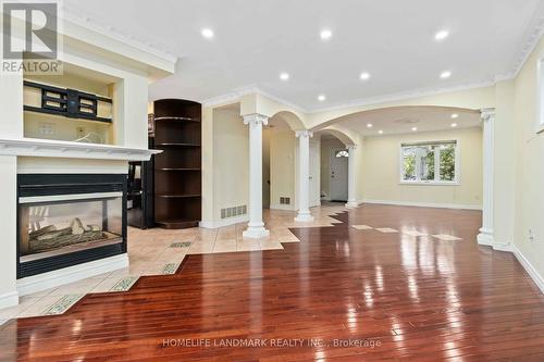 8 - 5958 Greensboro Drive, Mississauga, ON - Indoor With Fireplace