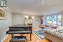 2350 Deer Run Avenue, Oakville, ON  - Indoor Photo Showing Living Room With Fireplace 