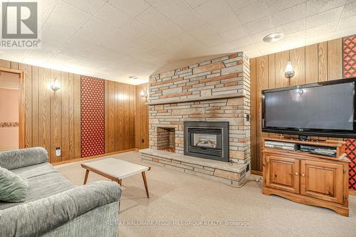 29 Checkendon Drive, Toronto, ON - Indoor Photo Showing Living Room With Fireplace