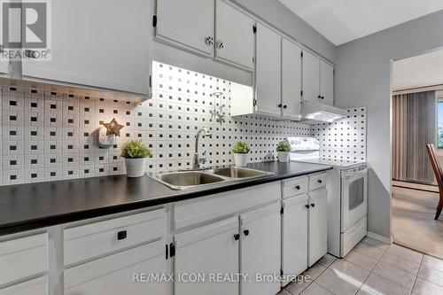 306 - 6 Shettleston Drive, Cambridge, ON - Indoor Photo Showing Kitchen With Double Sink