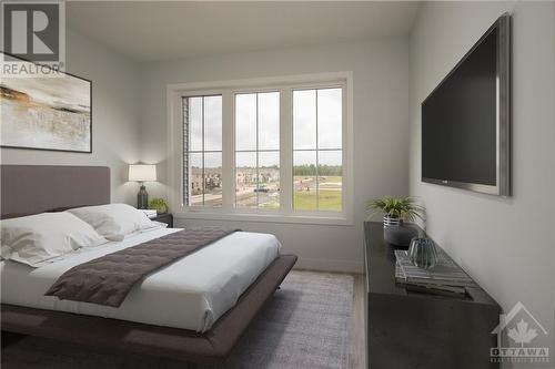 Images provided are to showcase builder Finishes - 524 Entourage Private, Ottawa, ON - Indoor Photo Showing Bedroom