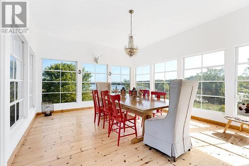 Sunroom with endless views - 9868 County Road 42 Road, Westport, ON - Indoor Photo Showing Other Room