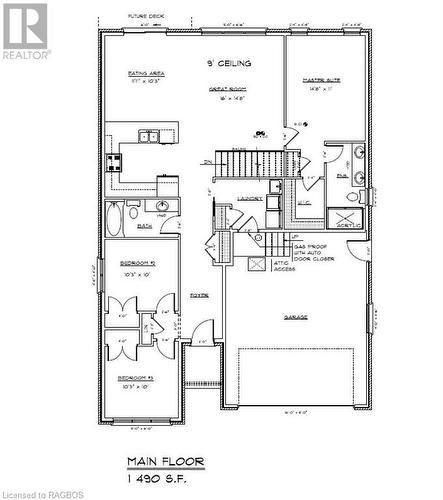 Floor plan - Lot 16 Mclean Crescent, Port Elgin, ON - Other