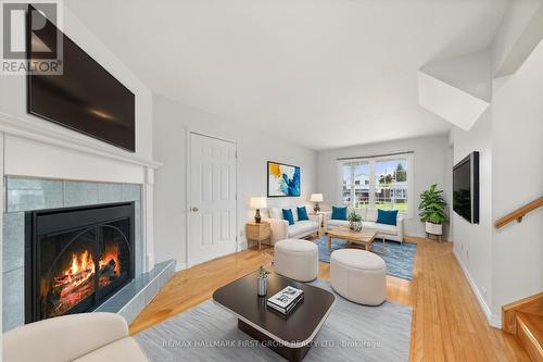 108 Centennial Drive, Port Hope, ON - Indoor Photo Showing Living Room With Fireplace