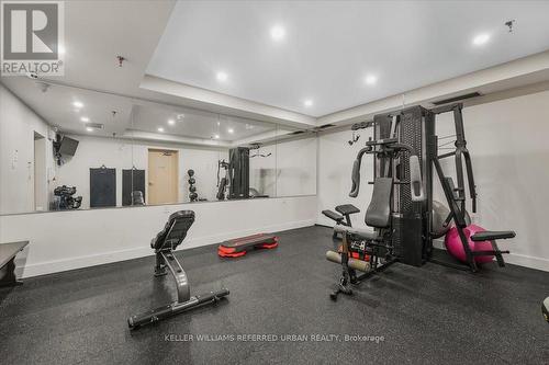 1401 - 3000 Bathurst Street, Toronto, ON - Indoor Photo Showing Gym Room