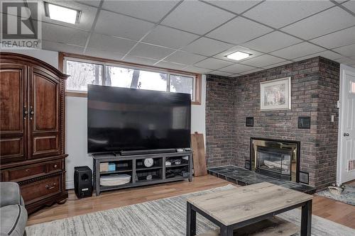 775 Burton Avenue, Sudbury, ON - Indoor Photo Showing Living Room With Fireplace