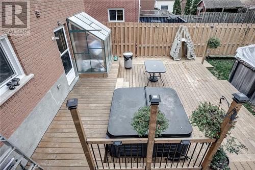 775 Burton Avenue, Sudbury, ON - Outdoor With Deck Patio Veranda With Exterior