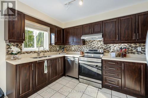 1442 Bridgeport Street, Oshawa (Taunton), ON - Indoor Photo Showing Kitchen With Stainless Steel Kitchen With Double Sink