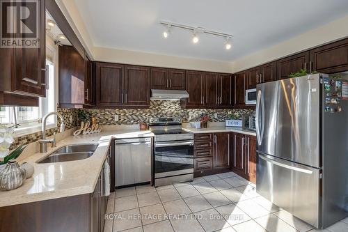 1442 Bridgeport Street, Oshawa (Taunton), ON - Indoor Photo Showing Kitchen With Stainless Steel Kitchen With Double Sink