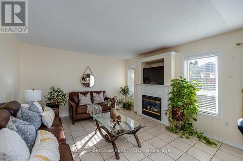 1442 Bridgeport Street, Oshawa (Taunton), ON - Indoor Photo Showing Living Room With Fireplace