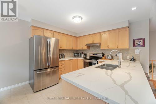 1734 Ravenwood Drive, Peterborough (Monaghan), ON - Indoor Photo Showing Kitchen With Stainless Steel Kitchen With Double Sink