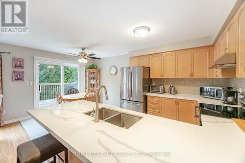 1734 Ravenwood Drive, Peterborough (Monaghan), ON - Indoor Photo Showing Kitchen With Stainless Steel Kitchen With Double Sink