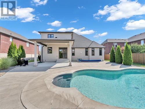 1104 Charlotte Crescent, Lakeshore, ON - Outdoor With In Ground Pool