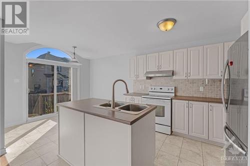 313 Ravenswood Way, Ottawa, ON - Indoor Photo Showing Kitchen With Double Sink