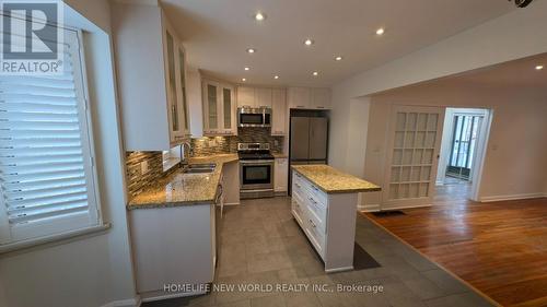 447 Ruth Avenue, Toronto, ON - Indoor Photo Showing Kitchen With Double Sink With Upgraded Kitchen