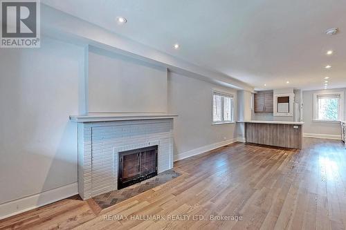 330 Soudan Avenue, Toronto, ON - Indoor Photo Showing Living Room With Fireplace