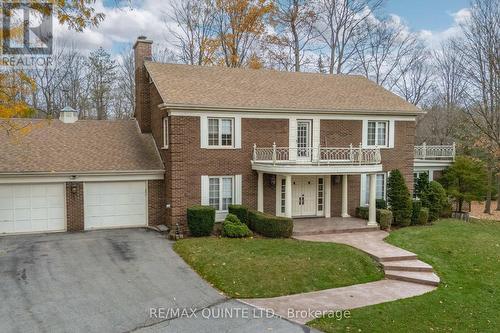 1386 Wallbridge-Loyalist Road, Quinte West, ON - Outdoor With Balcony With Facade