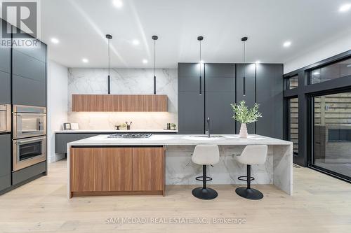 32 Swan Avenue, Toronto, ON - Indoor Photo Showing Kitchen With Upgraded Kitchen