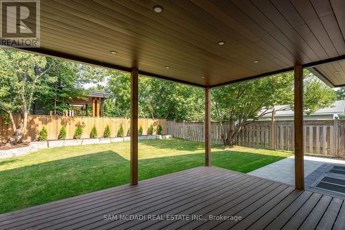 32 Swan Avenue, Toronto, ON - Outdoor With Deck Patio Veranda With Backyard