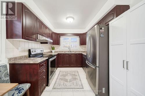 100 Brickyard Way, Brampton, ON - Indoor Photo Showing Kitchen With Double Sink