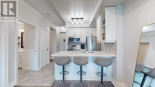 1309 - 100 John Street, Brampton, ON - Indoor Photo Showing Kitchen With Stainless Steel Kitchen With Upgraded Kitchen