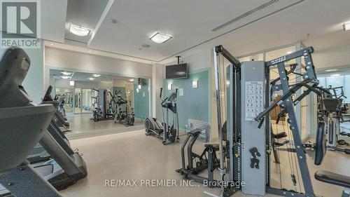 1309 - 100 John Street, Brampton, ON - Indoor Photo Showing Gym Room