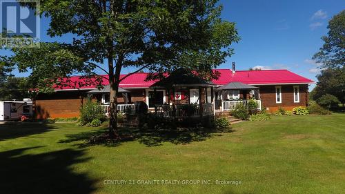 1585 East Road Loop, Hastings Highlands, ON - Outdoor With Deck Patio Veranda