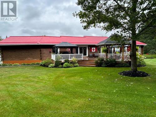 1585 East Road Loop, Hastings Highlands, ON - Outdoor With Deck Patio Veranda