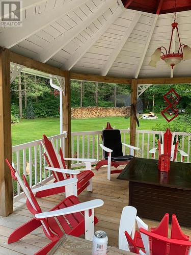 1585 East Road Loop, Hastings Highlands, ON - Outdoor With Deck Patio Veranda With Exterior