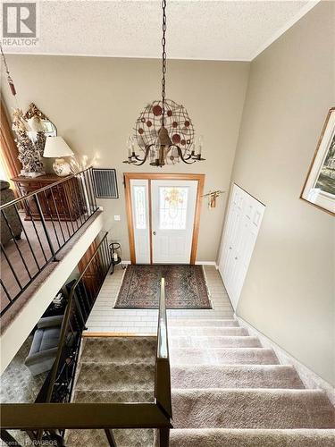 Nice Wide Staircase - 34 Archibald Place, Southampton, ON - Indoor Photo Showing Other Room