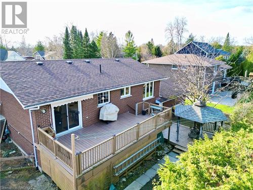 Composite Deck with Gas BBQ Hook Up - 34 Archibald Place, Southampton, ON - Outdoor With Deck Patio Veranda With Exterior