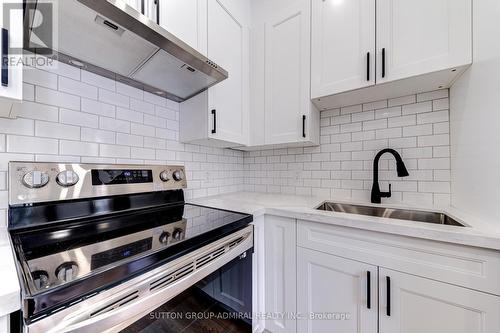 1 - 167 Collier Street, Barrie, ON - Indoor Photo Showing Kitchen With Double Sink With Upgraded Kitchen