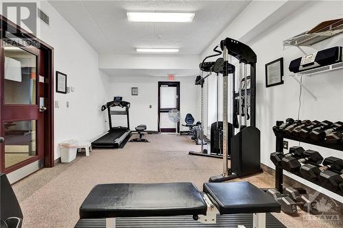 405 Erb Street W Unit#306, Waterloo, ON - Indoor Photo Showing Gym Room