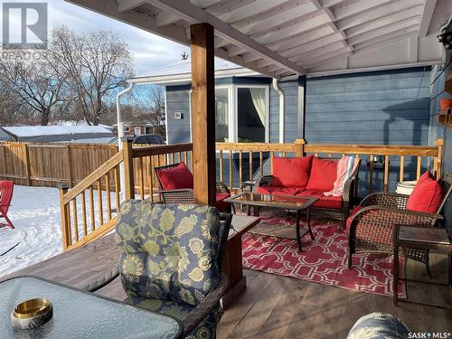 809 14Th Street W, Prince Albert, SK - Outdoor With Deck Patio Veranda With Exterior