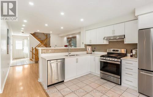 1096 Barclay Circle, Milton, ON - Indoor Photo Showing Kitchen With Double Sink