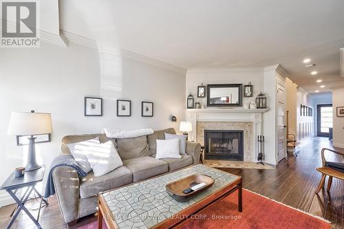 1246 Cottonwood Crescent, Oakville, ON - Indoor Photo Showing Living Room With Fireplace