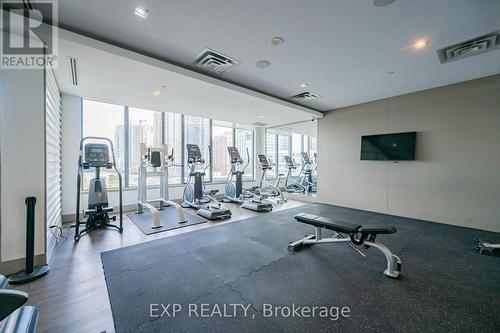 2106 - 4011 Brickstone Mews, Mississauga, ON - Indoor Photo Showing Gym Room