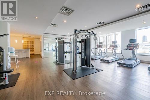 2106 - 4011 Brickstone Mews, Mississauga, ON - Indoor Photo Showing Gym Room