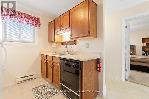 1 - 73 Lywood Street, Belleville, ON - Indoor Photo Showing Kitchen With Double Sink