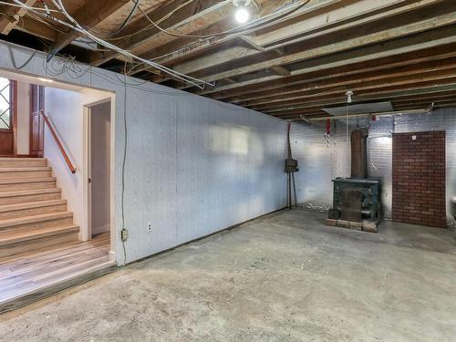 Family room - 55 Place Auger, Saint-Boniface, QC - Indoor Photo Showing Basement