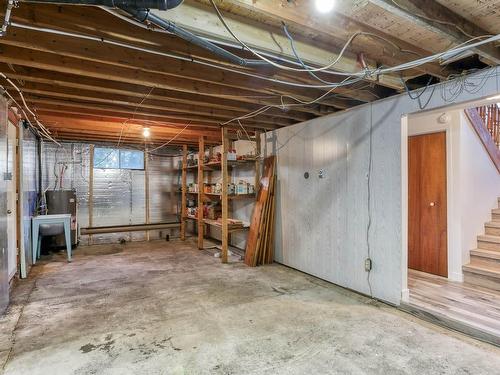 Family room - 55 Place Auger, Saint-Boniface, QC - Indoor Photo Showing Basement