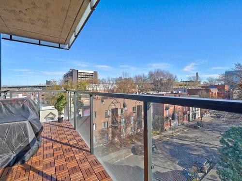 Balcon - 517-1575 Rue Gareau, Montréal (Ville-Marie), QC - Outdoor With Balcony With View