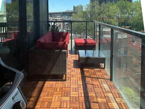 Balcon - 517-1575 Rue Gareau, Montréal (Ville-Marie), QC - Outdoor With Balcony With Exterior