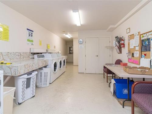 208-2050 White Birch Rd, Sidney, BC - Indoor Photo Showing Laundry Room