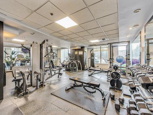 1211-2121 Lake Shore Blvd W, Toronto, ON - Indoor Photo Showing Gym Room